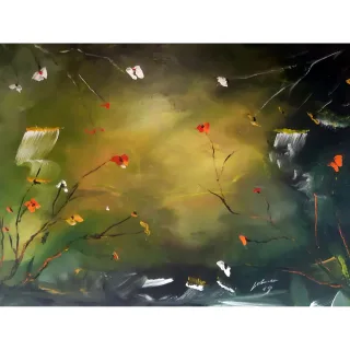 Schmetterlingsblumen III, Wolfgang Lechner-Knapp