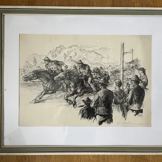 Pferderennen, Carl Rieder