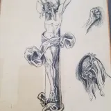 Sterbebild Jesu, Albert Prantl