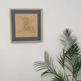 Skulptur vor Plantschbecken im alten Schwazer Schwimmbad, Albert Prantl