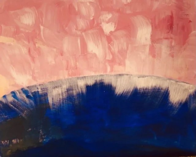 Wintersonnenuntergang, Kurt Lintner 2021