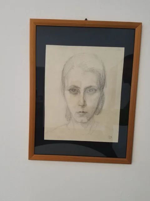 Portrait Frauenkopf, Maria Spötl