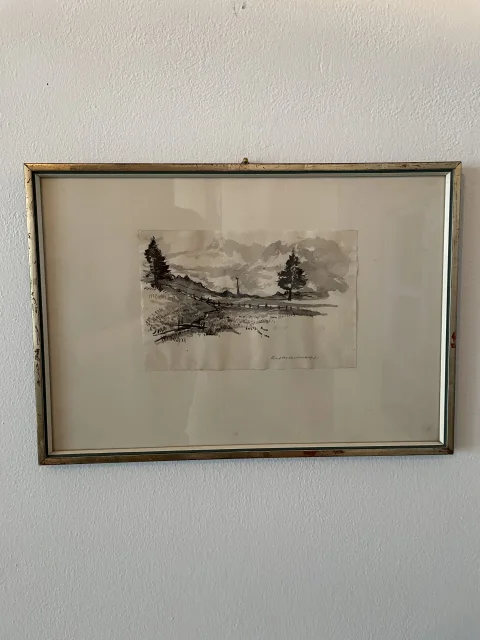 Landschaft, Fred Hochschwarzer