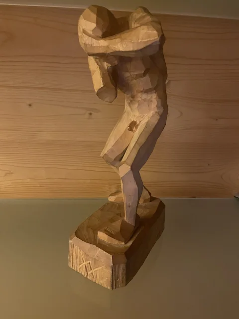 Holzfigur, Walter Mair